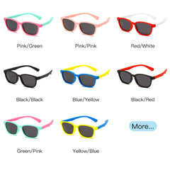 Polaroid Kids Sunglasses Pink Heart Sun Glasses For Kids