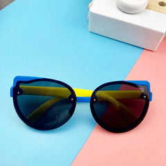 Kids Cat Eye Sunglasses TR90 UV400 Outdoor Decorative Sunglasses