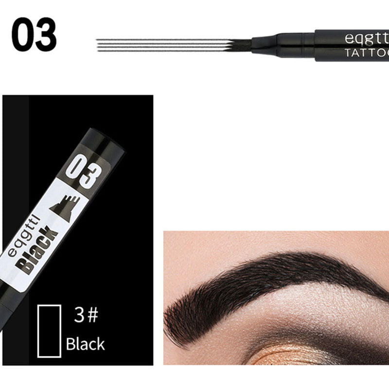Waterproof Sweatproof Eyebrow Pencil for Flawless Makeup