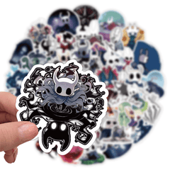 50pcs Hollow Knight Graffiti Waterproof Stickers