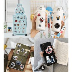 50pcs Hollow Knight Graffiti Waterproof Stickers