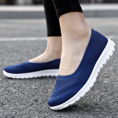 Breathable Knit Slip On Walking Shoes for Women