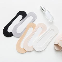 5 Pairs Low Anti Slip Liner Socks for Women