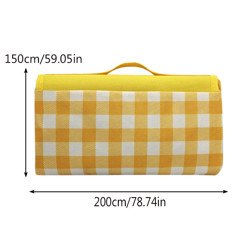 Portable Moisture-proof Picnic Mat Beach Blanket for Outdoor Use