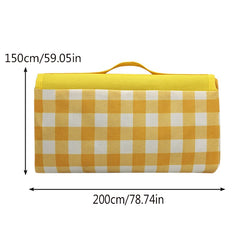 Portable Moisture-proof Picnic Mat Beach Blanket for Outdoor Use