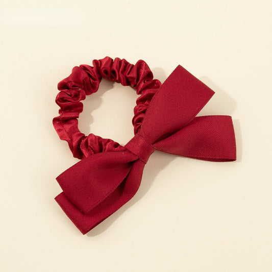 Butterfly Knot Hair Tie Double Ponytail Holder Headwear