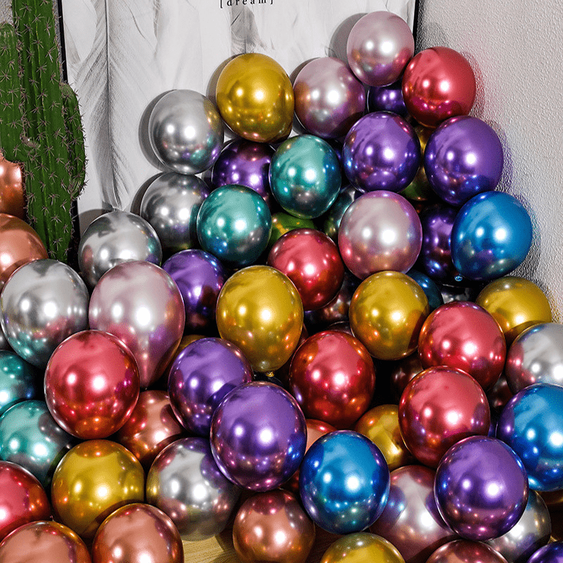 20pcs 5 Inch Random Metal Balloon Birthday Party Event Decoration