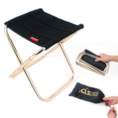 7075 Aluminum Folding Chair for Camping and Fishing