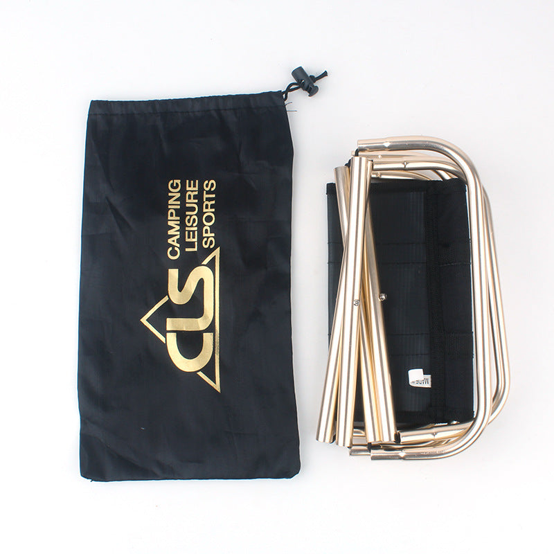 7075 Aluminum Folding Chair for Camping and Fishing