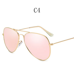 Retro Polarized Aviator Sunglasses UV400 Men's Casual Accessory
