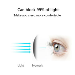 Ultralight 3D Blackout Eye Cover Soft Eye Shades Men & Women Outdoor Travel