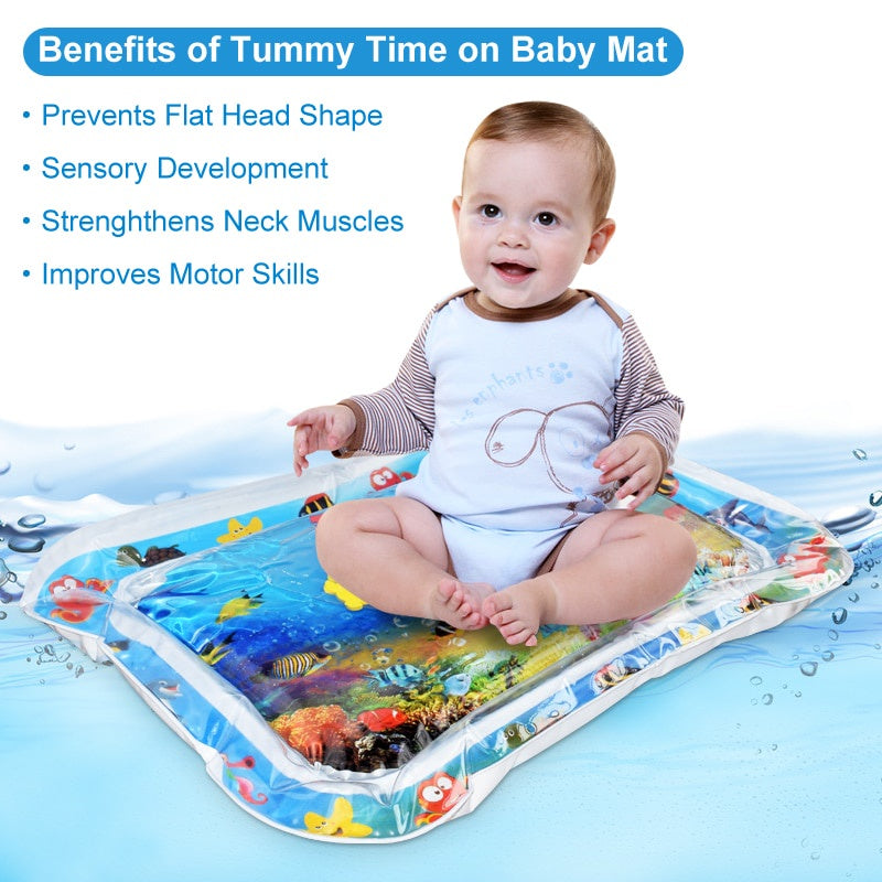 Inflatable Baby Water Mat Toy for Early Education
