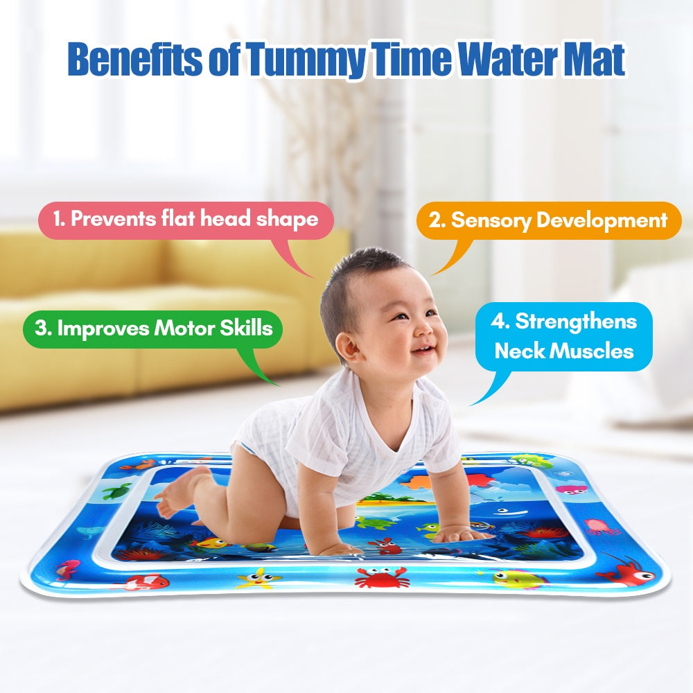 Inflatable Baby Water Mat Toy for Early Education