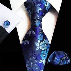 Men's Plum Paisley Three Piece Suit Set