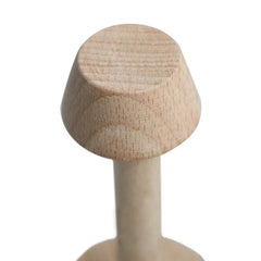 Wooden Egg Tart Tamper for Perfect Shaped Tarts