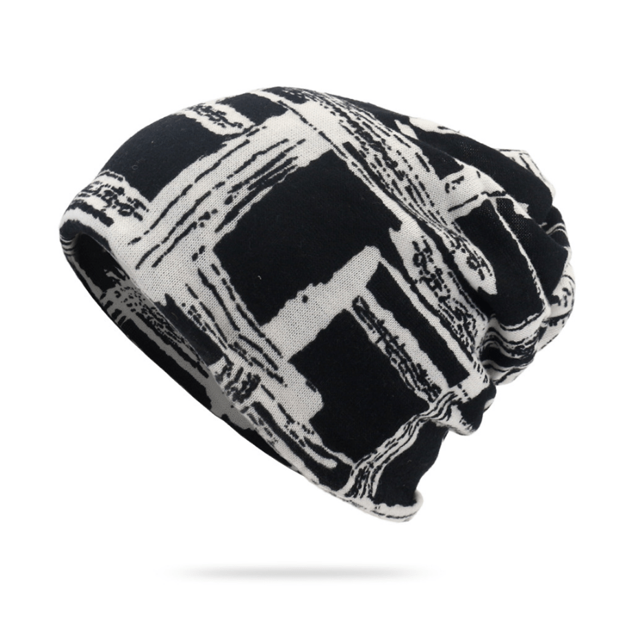 Womens Baggy Slouchy Beanie & Infinity Scarf Set Men Unisex Cap Headwear