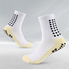 Anti Slip Breathable Cotton Football Socks For Exercise