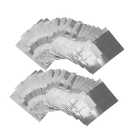 Aluminum Foil Nail Wraps for Acrylic & Gel Polish Removal