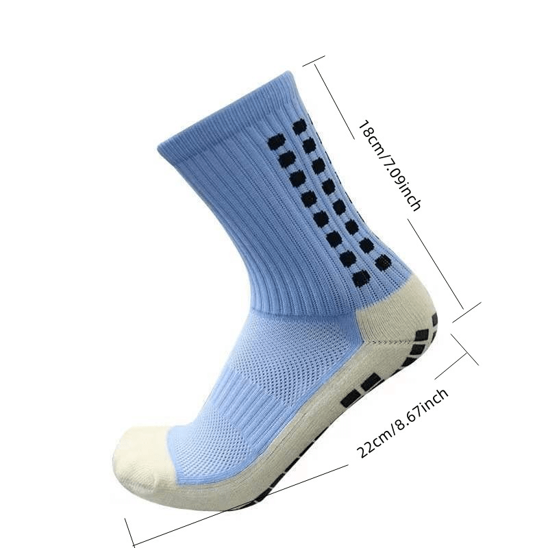 Anti Slip Breathable Cotton Football Socks For Exercise
