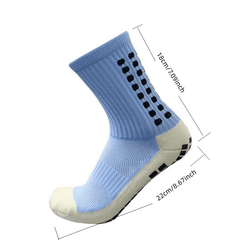 Anti Slip Breathable Cotton Football Socks For Exercise
