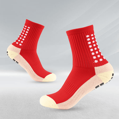 Anti Slip Breathable Cotton Football Socks For Exercise