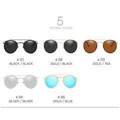 Polarized Men's Outdoor Sunglasses Metal Frame with Case