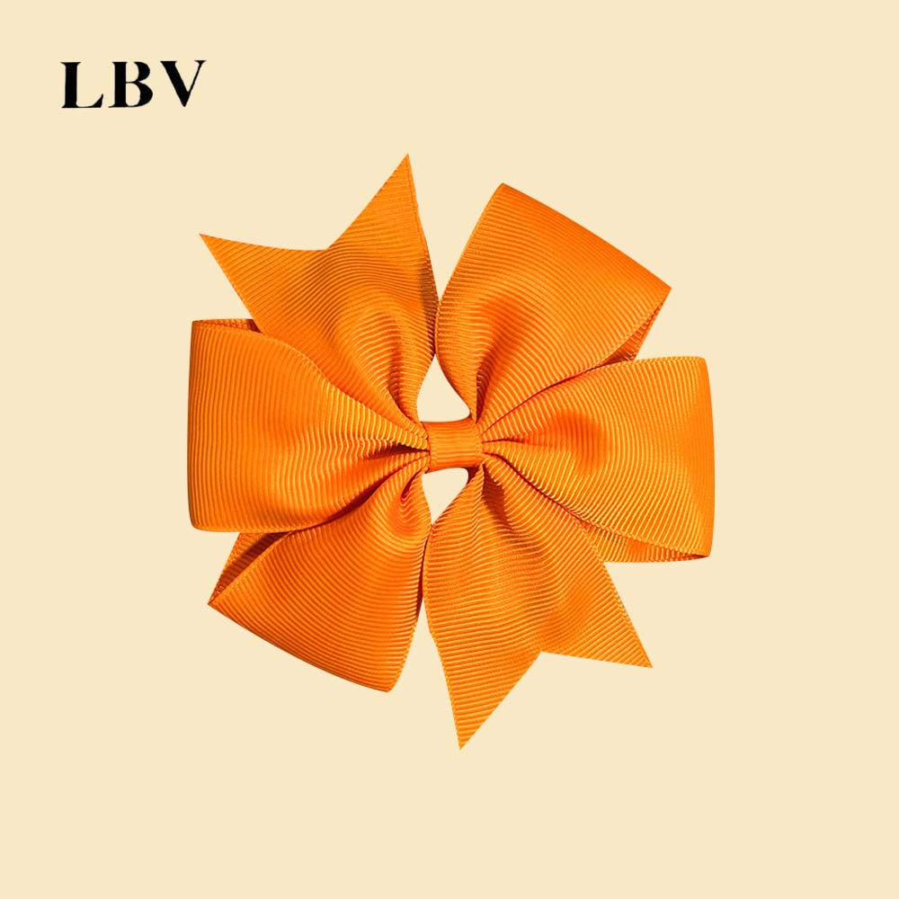 Girls Hair Clip Ribbon Bow Hairpin Side Clip Headwear Hair Accessories