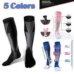 Men's 20-30 mmHg Compression Socks for Running - Knee High Socks