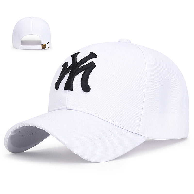 Men's Summer Street NY Baseball Hat Youth Spring Autumn Duck Tail Hat