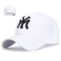 Men's Summer Street NY Baseball Hat Youth Spring Autumn Duck Tail Hat