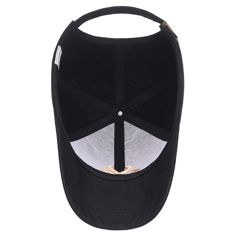 Men's Summer Street NY Baseball Hat Youth Spring Autumn Duck Tail Hat
