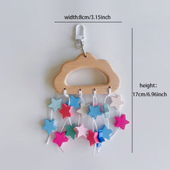 Parrot Wood Toy Bird Swing Chew Toy Bird Stand Playground Pet Supplies