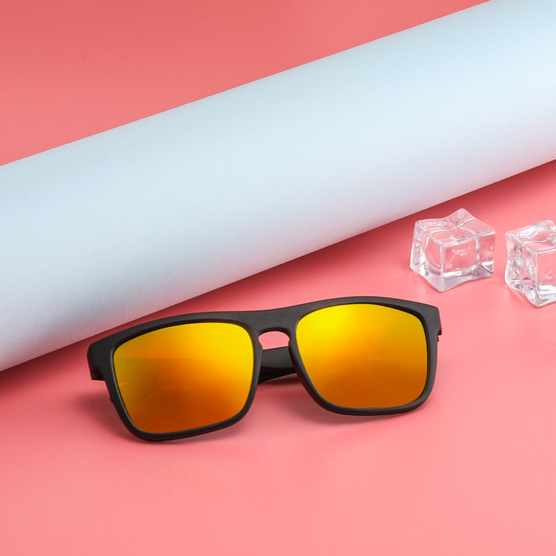 Kids UV Protection Square Frame Sunglasses for Boys and Girls