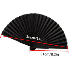 Vintage Hand Fan Folding Fan Wedding Party Chinese Hanfu Fan