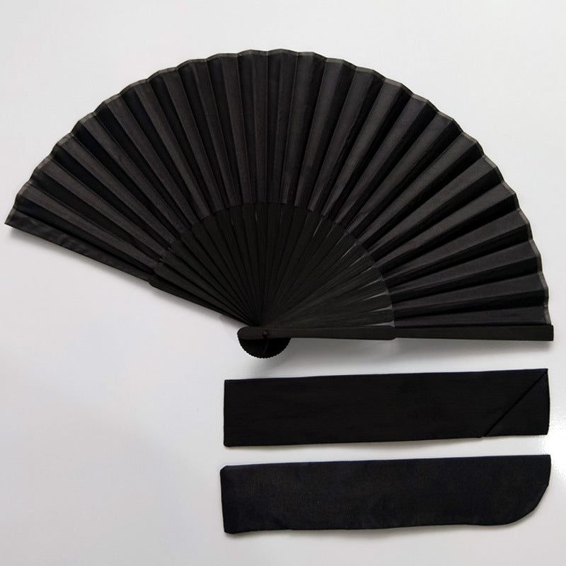Vintage Hand Fan Folding Fan Wedding Party Chinese Hanfu Fan