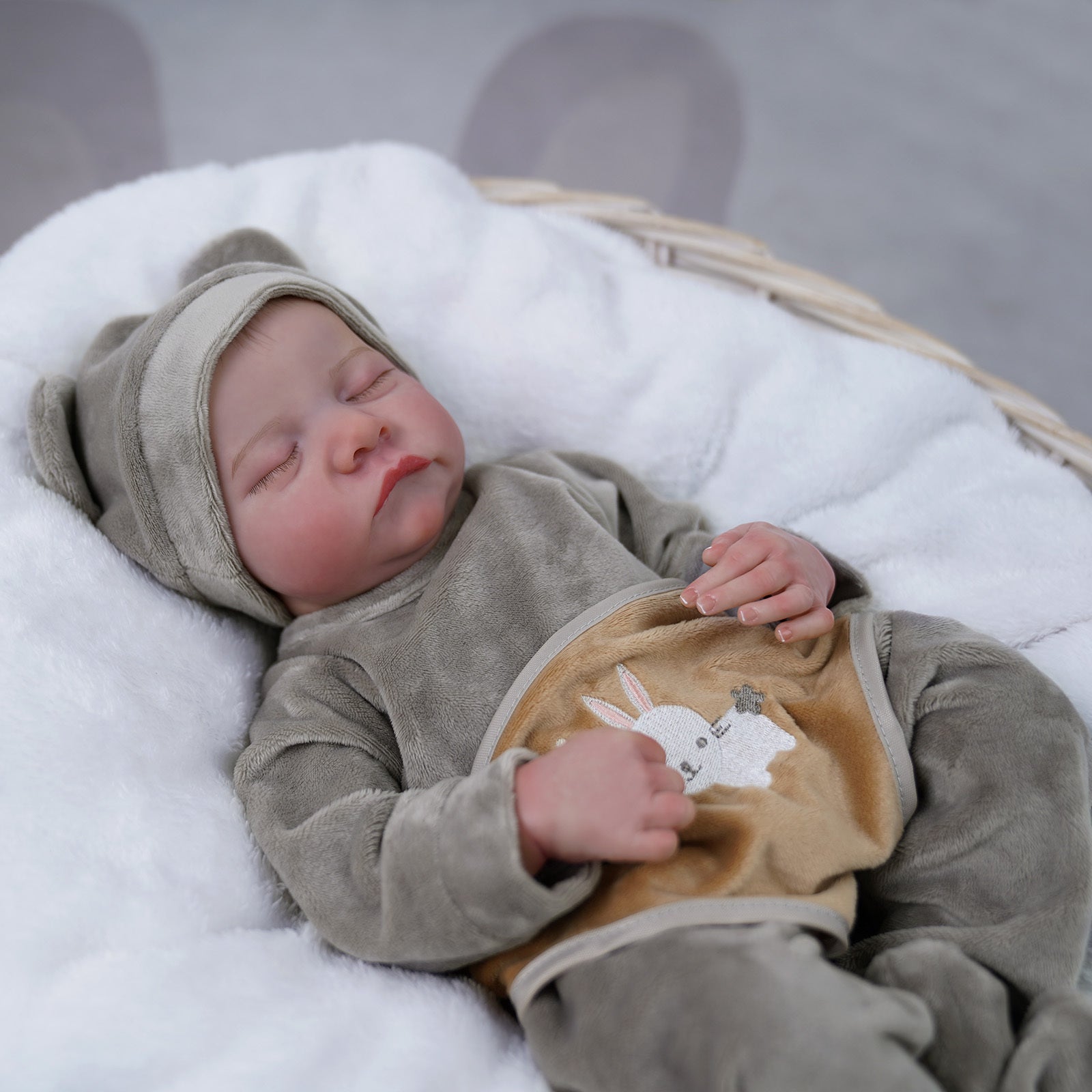 20" Levi Reborn Baby Doll - Realistic Full Vinyl Newborn Washable Doll