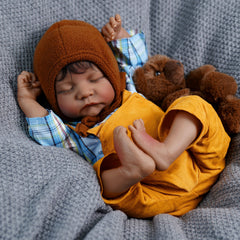 20 Inch Reborn Baby Doll Levi Dolls Collection Washable & Crafted