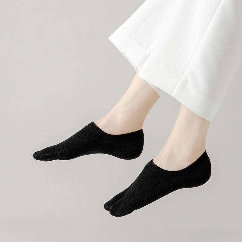 Boat Socks Breathable No Slip Cotton Ankle Solid Sock Pack Women's Stockings