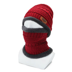 Men's Knitted Woolen Hat Winter Warm Baotou Hat