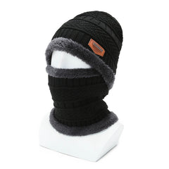Men's Knitted Woolen Hat Winter Warm Baotou Hat