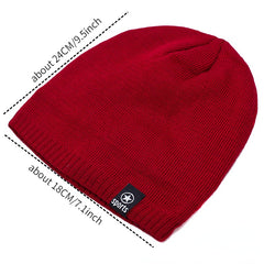 Couples Winter Sports Plush Pullover Hat