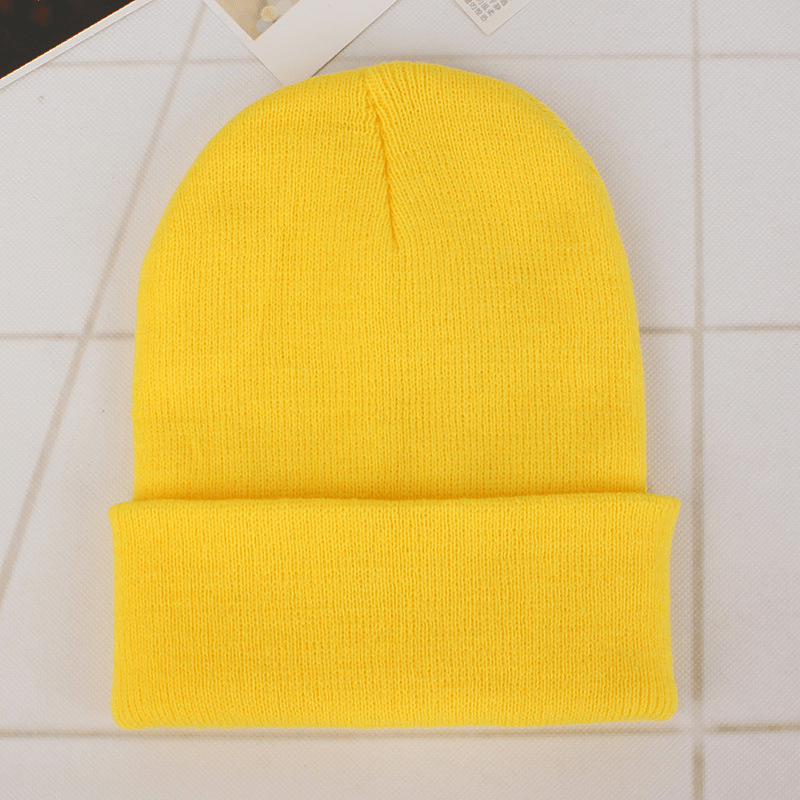 Warm Knit Beanie Hat for Winter