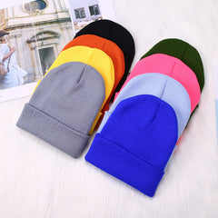 Warm Knit Beanie Hat for Winter