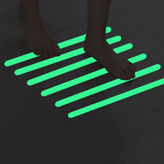 24pcs Luminous Non Slip Bathtub Stickers with Scraper