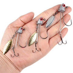 FTK Fishing Lures with Glitter Sequin for Saltwater and Freshwater Fishing