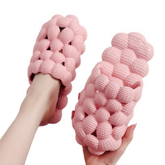 Kids Massage Bubble Slides Cushioned Spa Slippers