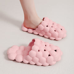 Kids Massage Bubble Slides Cushioned Spa Slippers