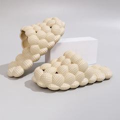 Kids Massage Bubble Slides Cushioned Spa Slippers