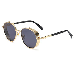 Steampunk Sunglasses Retro Mirror Lens UV400