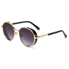 Steampunk Sunglasses Retro Mirror Lens UV400